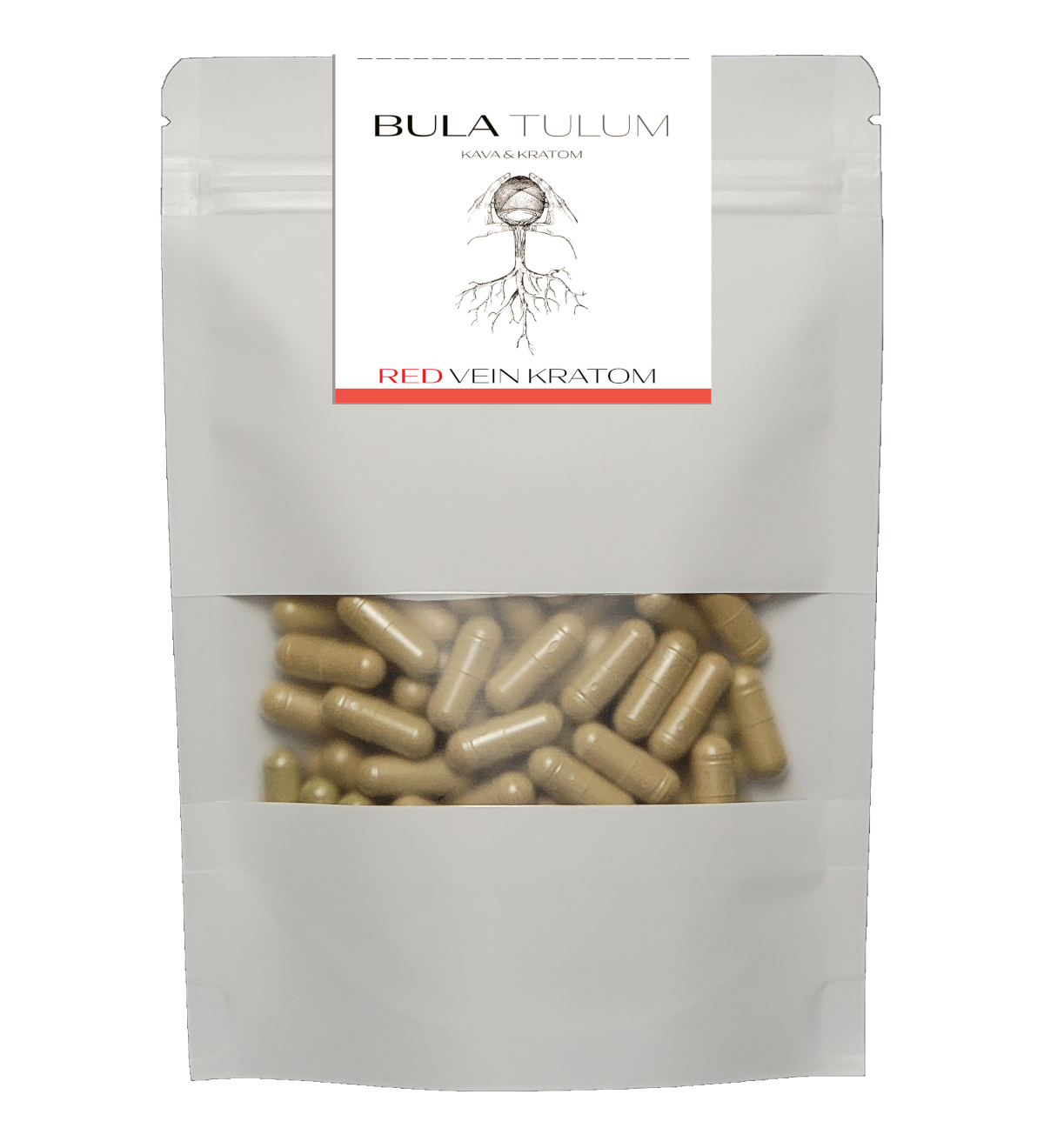 Red Maeng Da Kratom Capsules – BulaRx